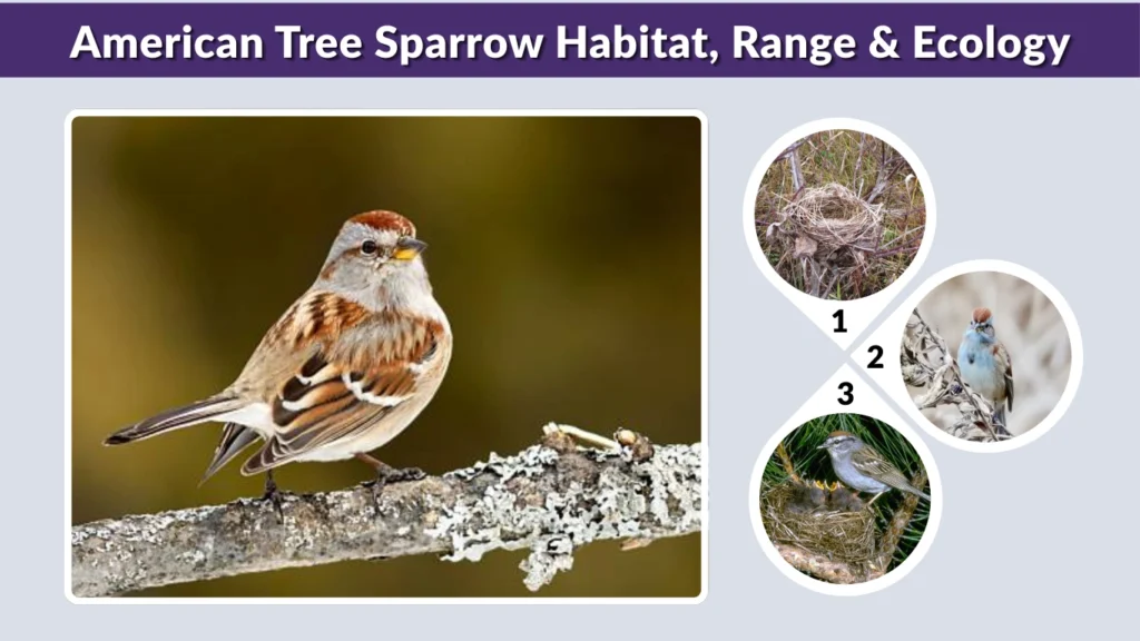 American Tree Sparrow Habitat, Range & Ecology