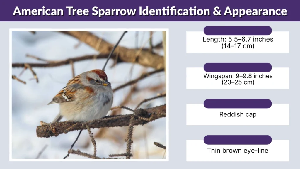 American Tree Sparrow Identification & Appearance