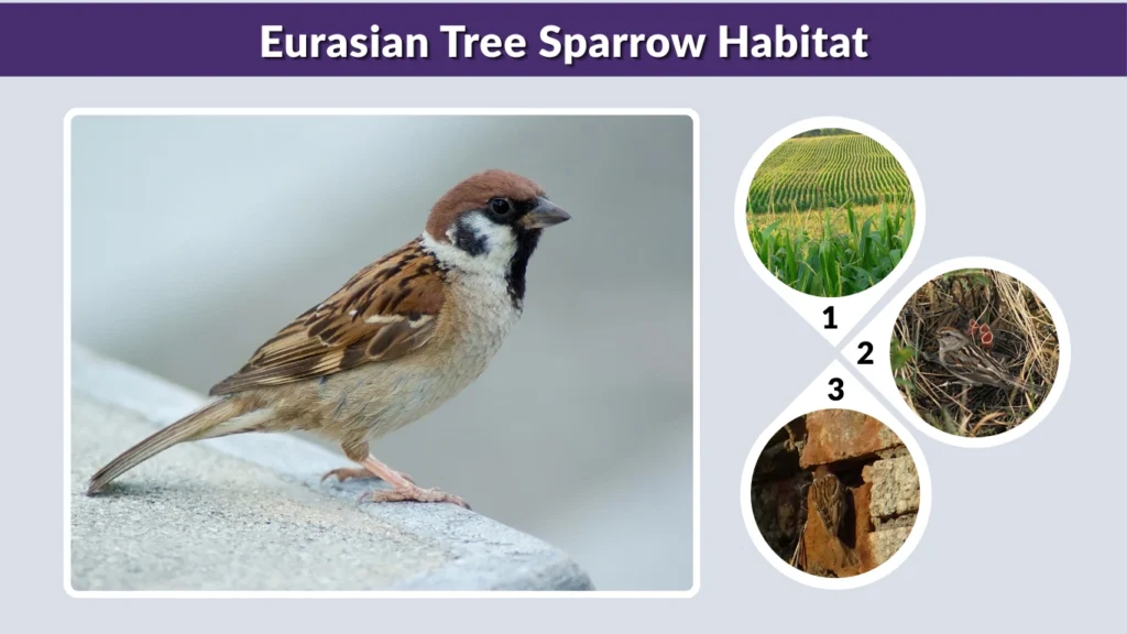 Eurasian Tree Sparrow Habitat