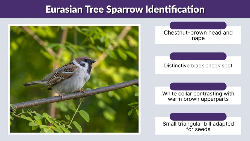 Eurasian Tree Sparrow Identification