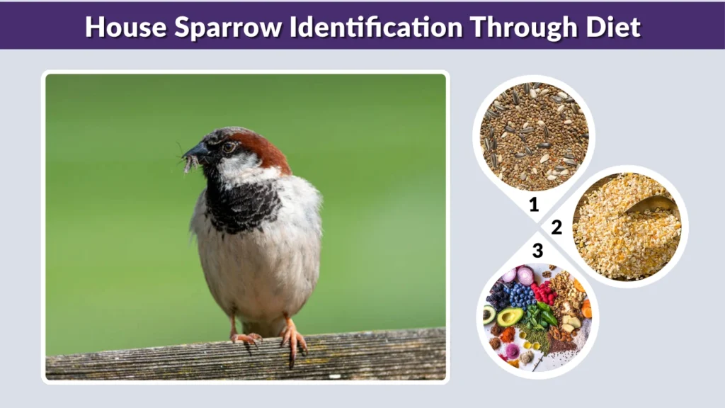 House Sparrow Identification Through Diet