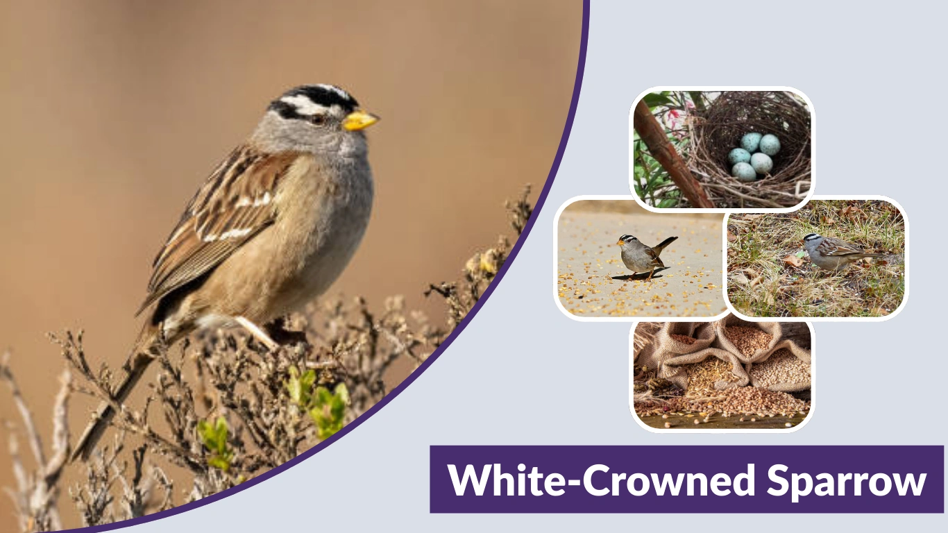 White-Crowned Sparrow Identification, Habitat & Facts