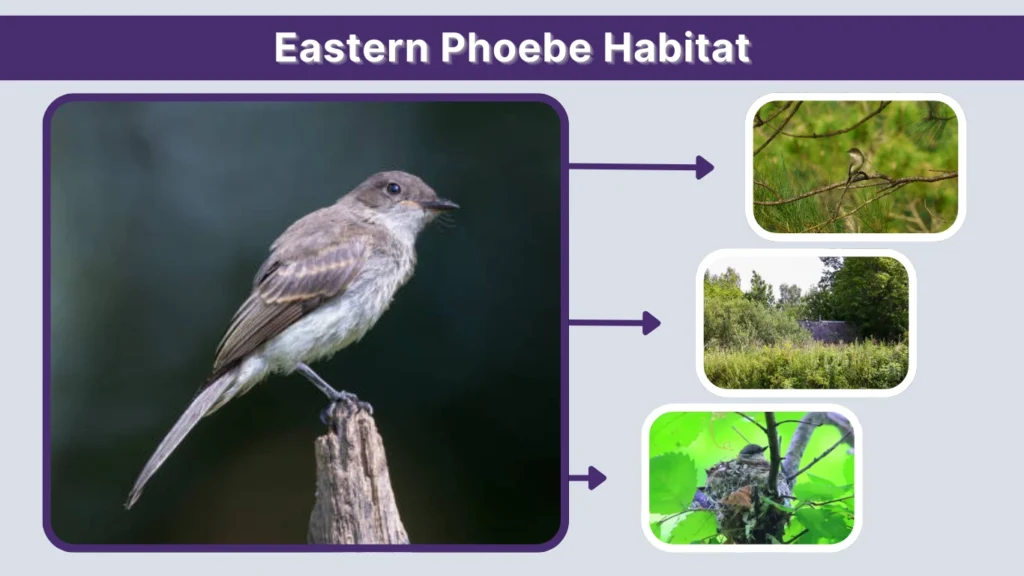 Eastern Phoebe Habitat