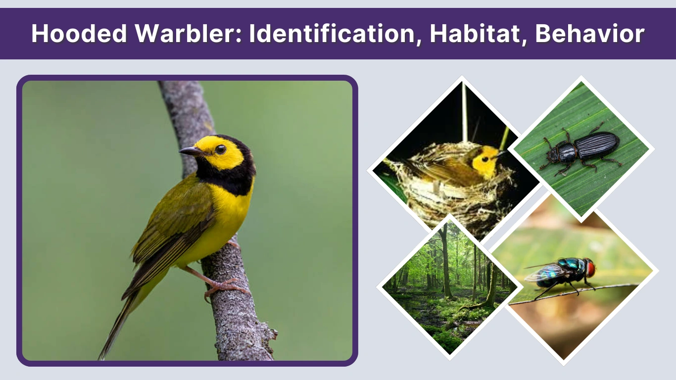 Hooded Warbler: Identification, Habitat, Behavior & Migration Guide