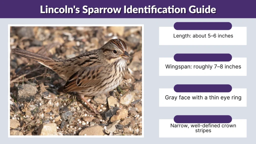 Lincoln's Sparrow Identification Guide