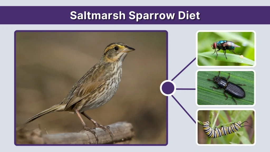Saltmarsh Sparrow Diet