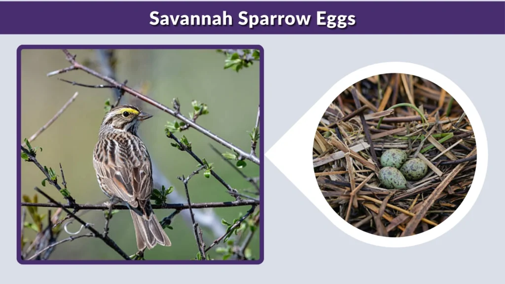 Savannah Sparrow Eggs
