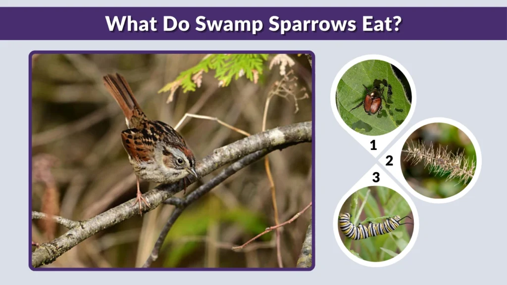 What Do Swamp Sparrows Eat