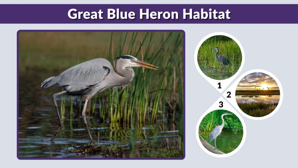 Great Blue Heron Habitat