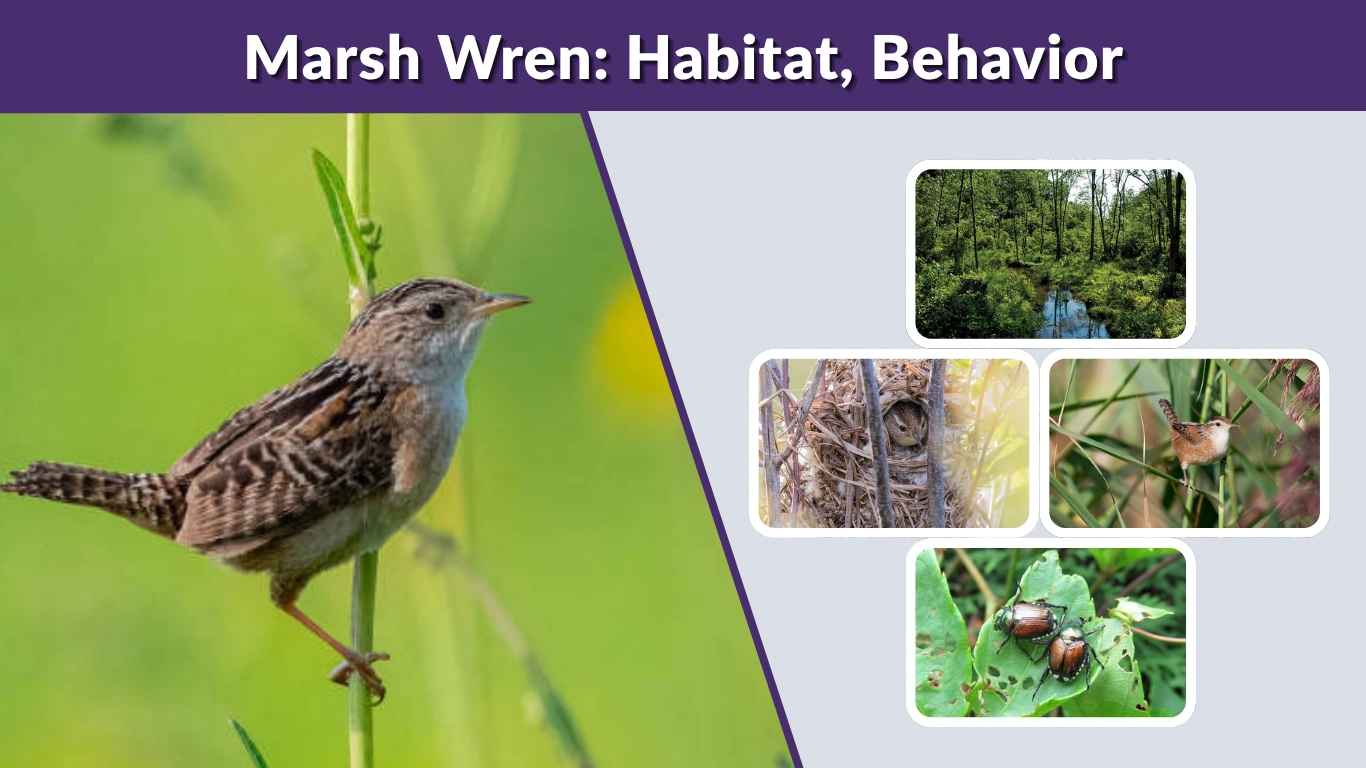Marsh Wren: Habitat, Behavior, and Unique Nesting Habits