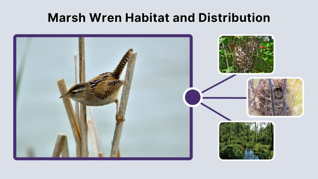 Marsh Wren Habitat and Distribution