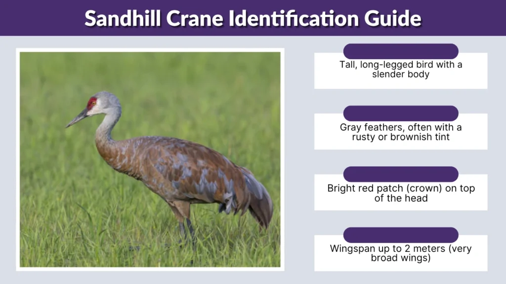 Sandhill Crane Identification Guide