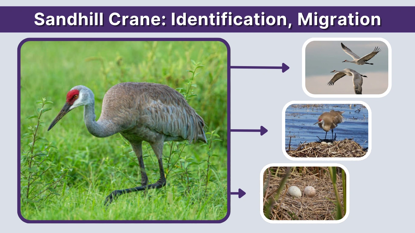 Sandhill Crane: Identification, Migration, Habitat & Lifespan Guide