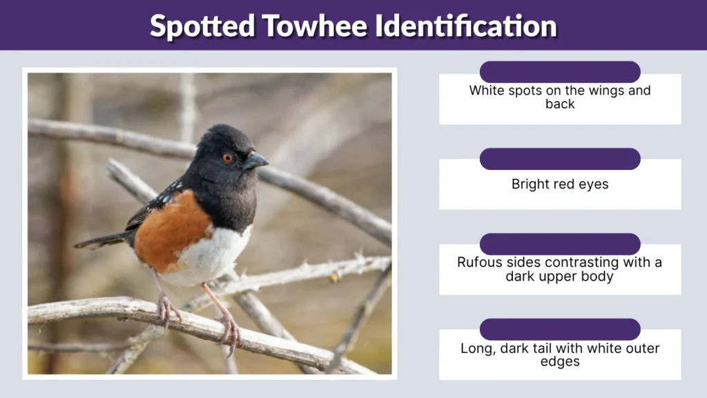 Spotted Towhee Identification