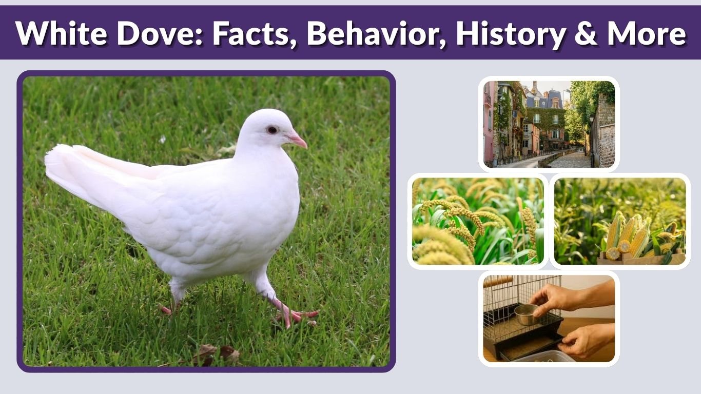 White Dove: Facts, Behavior, History & More (With Pictures)