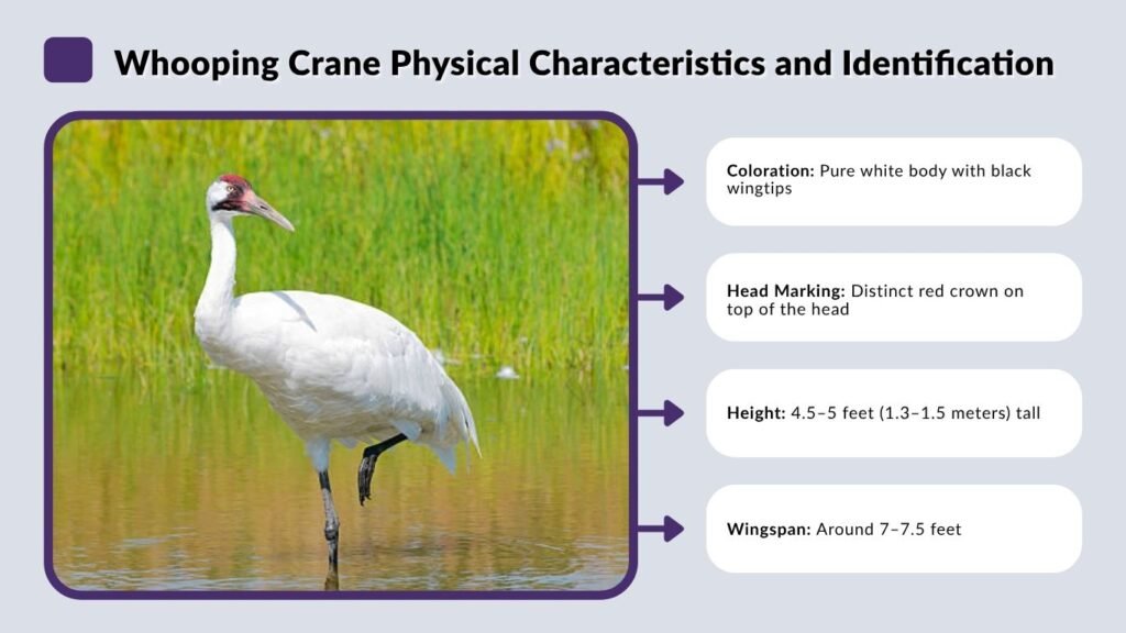 Whooping Crane Physical Characteristics and Identification