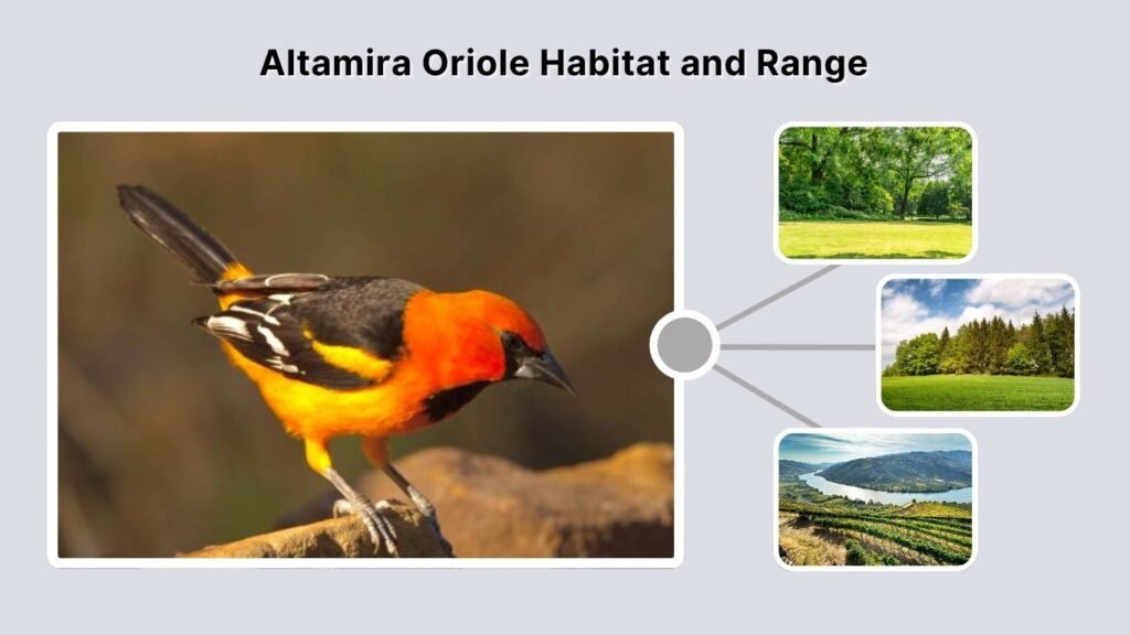 Altamira Oriole Habitat and Range