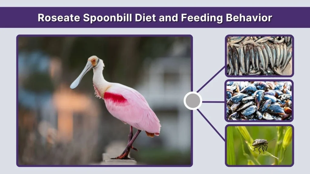 Roseate Spoonbill Diet and Feeding Behavior