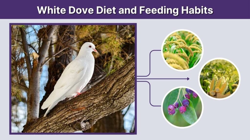 White Dove Diet and Feeding Habits