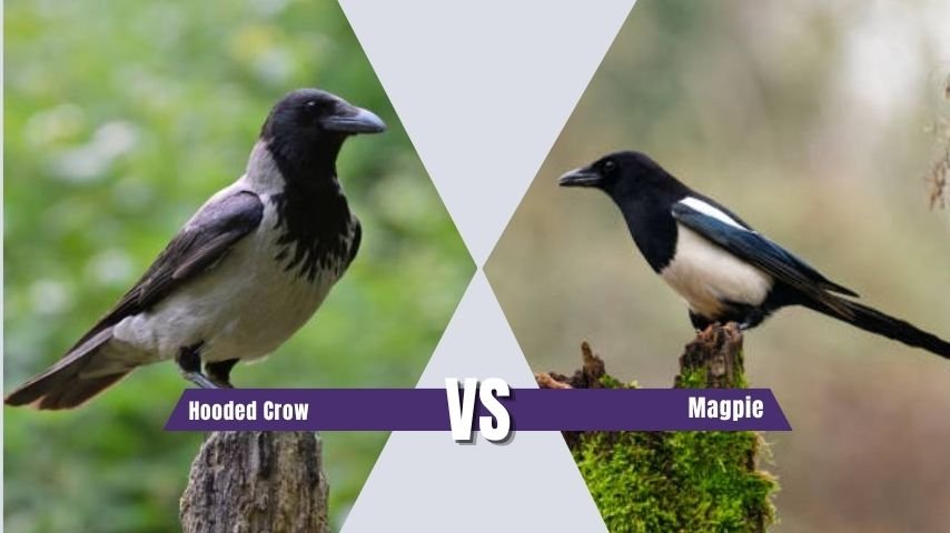 Magpie vs Hooded Crow