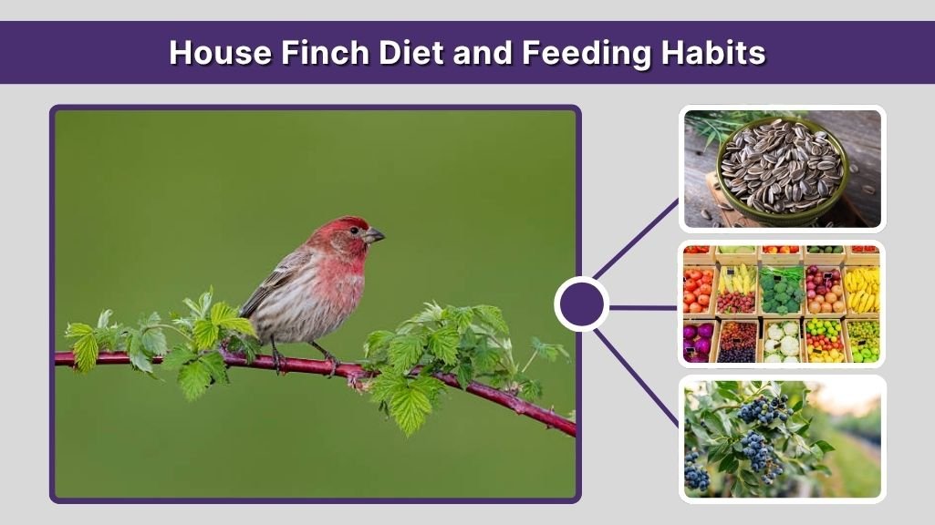 House Finch Diet and Feeding Habits