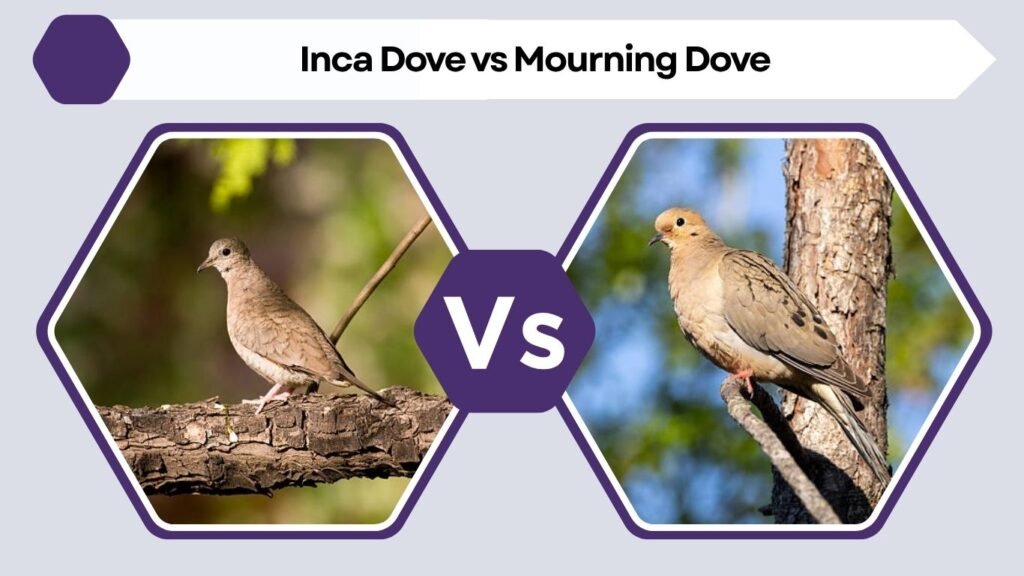 Inca Dove vs Mourning Dove