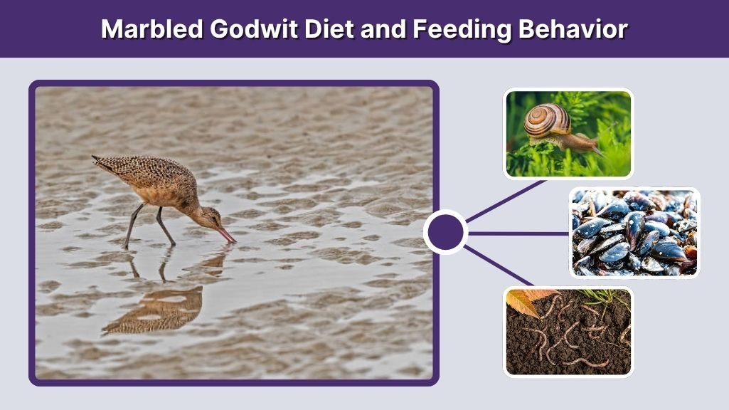 Marbled Godwit Diet and Feeding Behavior