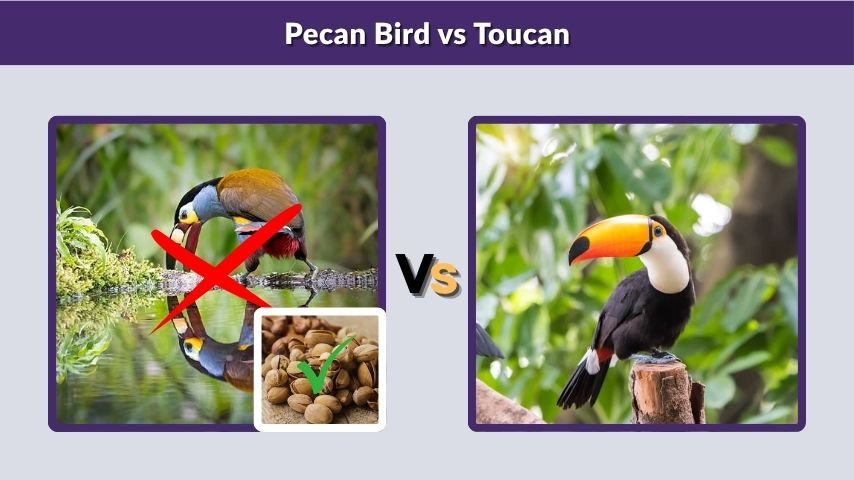 Pecan Bird vs Toucan