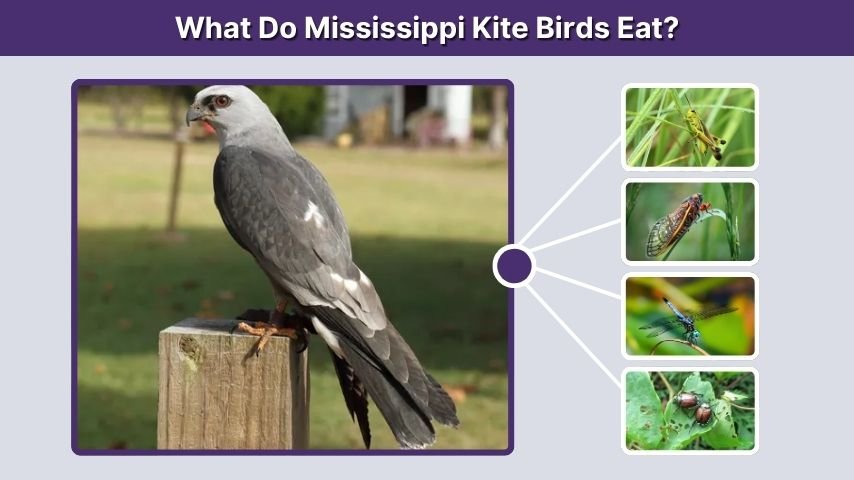 What Do Mississippi Kite Birds Eat?