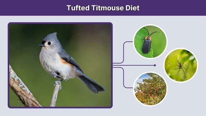 Tufted Titmouse Diet