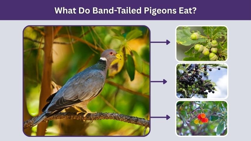 What Do Band-Tailed Pigeons Eat?