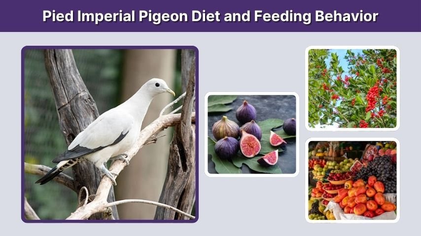 Pied Imperial Pigeon Diet and Feeding Behavior