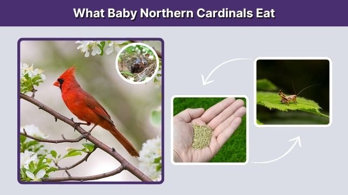 What Baby Northern Cardinals Eat