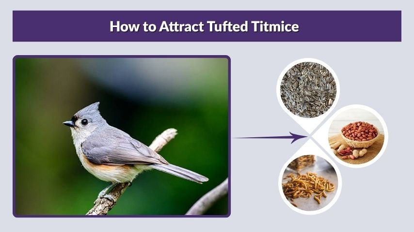 How to Attract Tufted Titmice