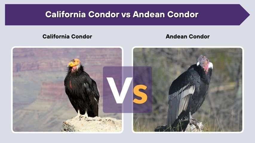 California Condor vs Andean Condor