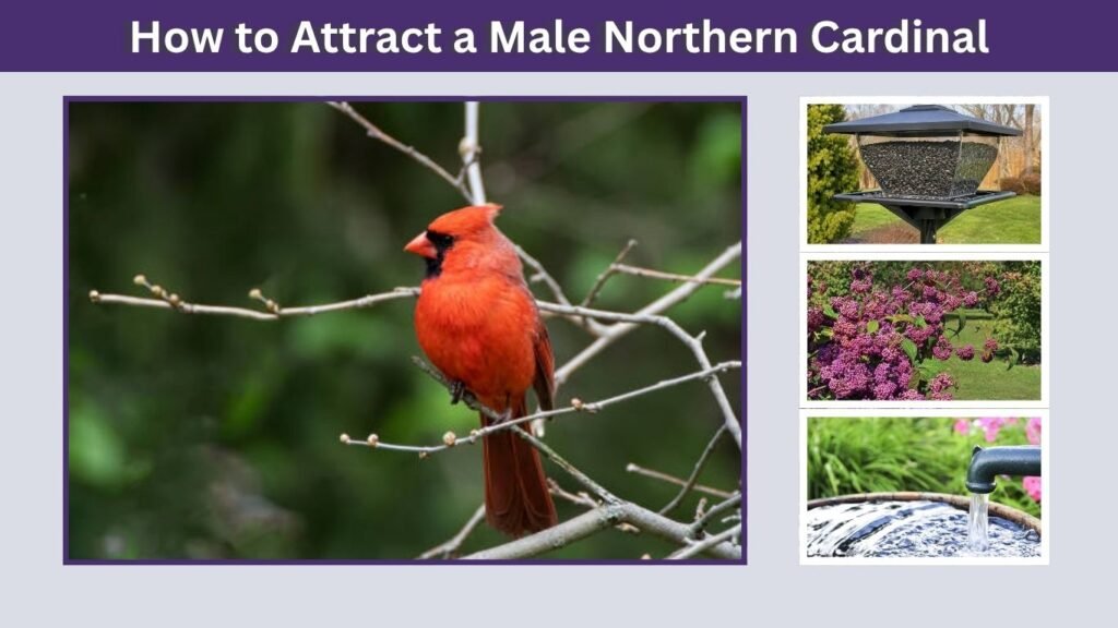 How to Attract a Male Northern Cardinal