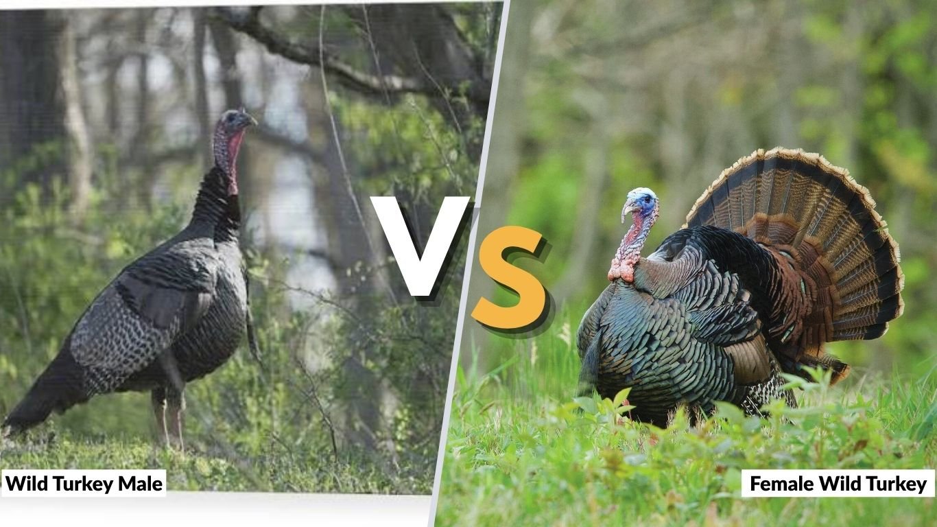 Wild Turkey Male vs. Female: How to Tell Them Apart