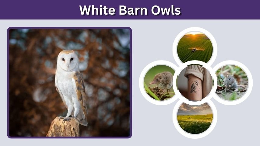 White Barn Owls: Appearance, Diet, Habitat, and Behavior