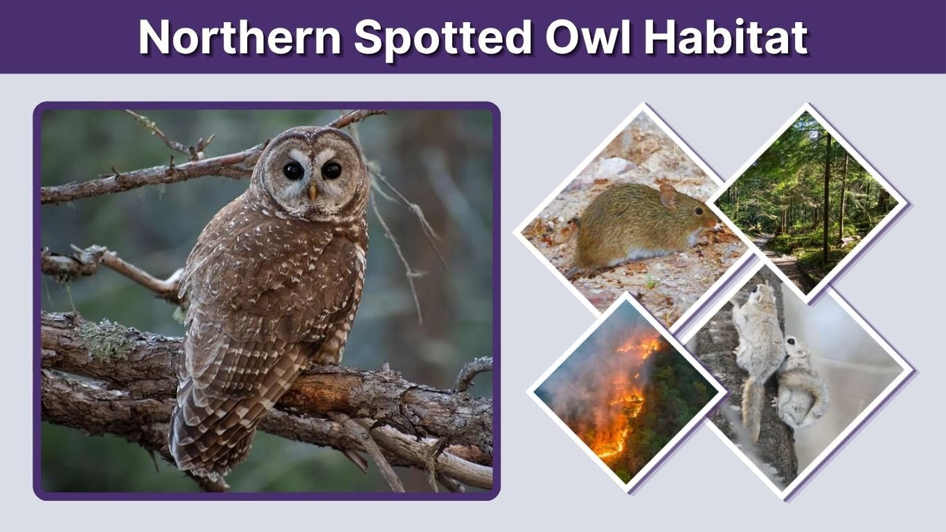 Northern Spotted Owl Habitat: Range, Forest and Threats