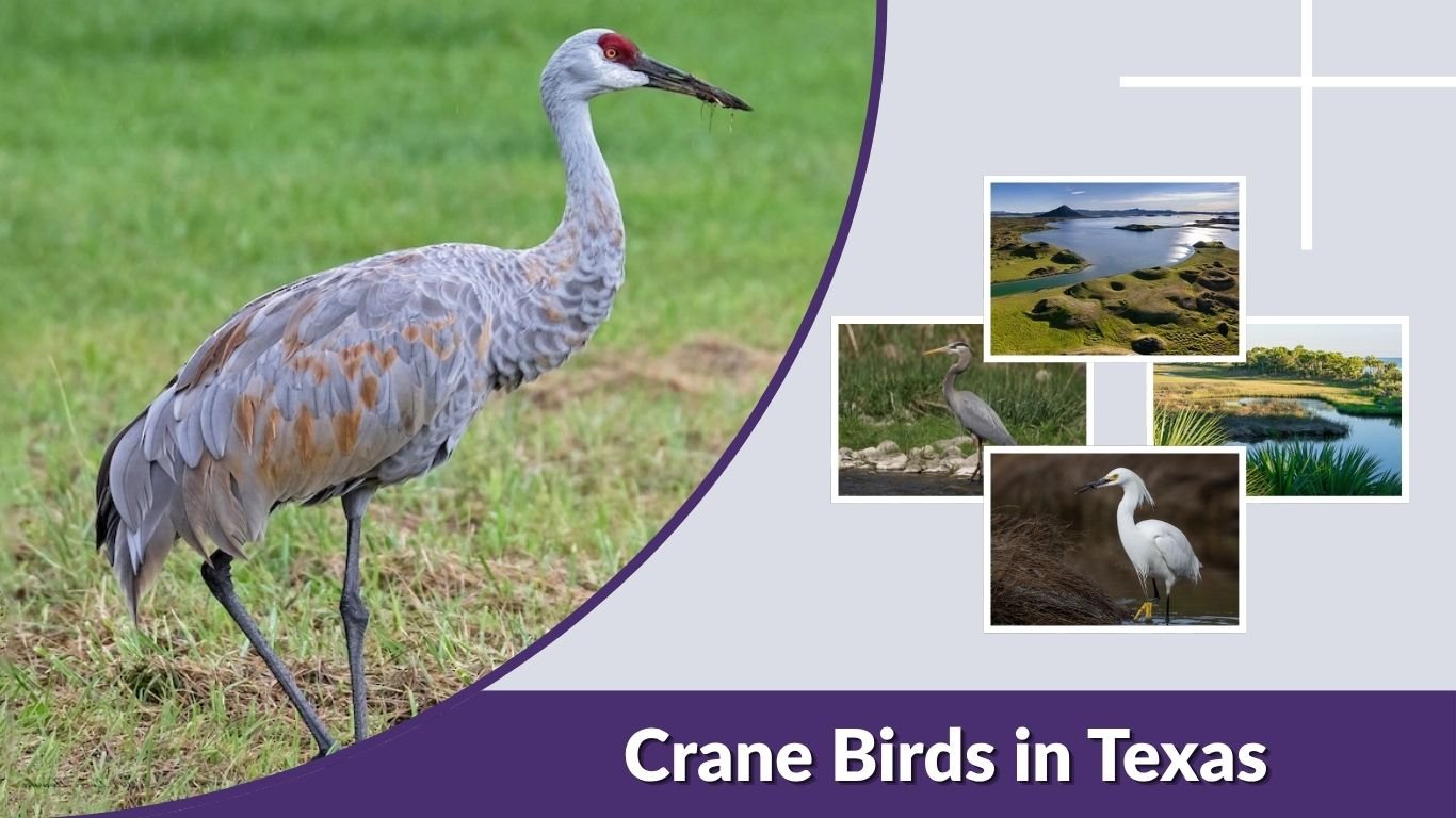 Crane Birds in Texas: Species, Identification, and Range