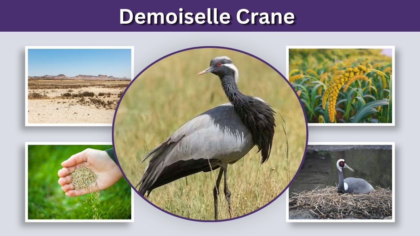 Demoiselle Crane: Habitat, Diet, Migration and Facts