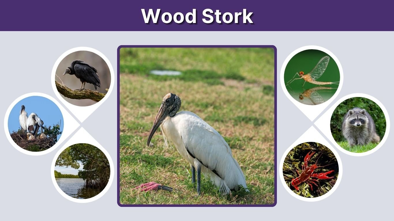 Wood Stork: Habitat, Diet, Life Cycle, Nesting and Facts