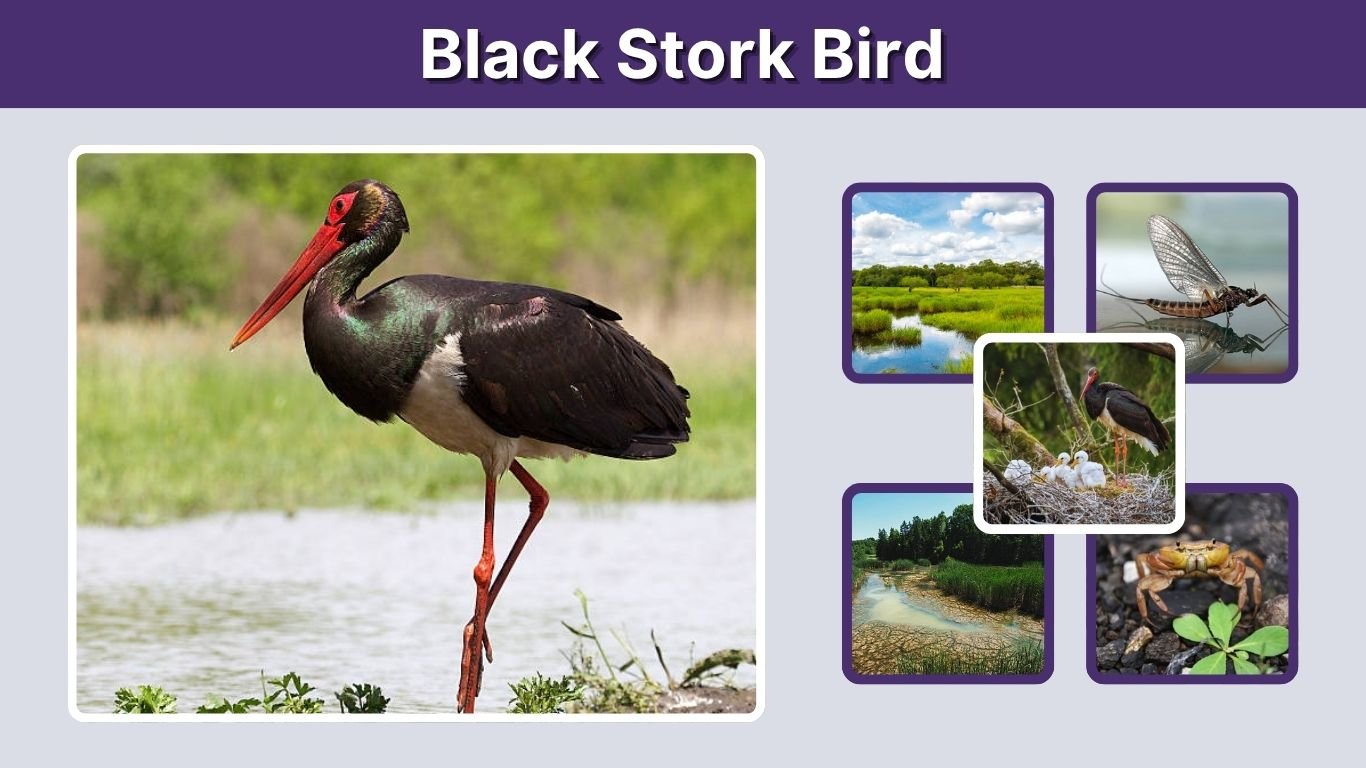 Black Stork Bird: Habitat, Diet, Migration and Facts