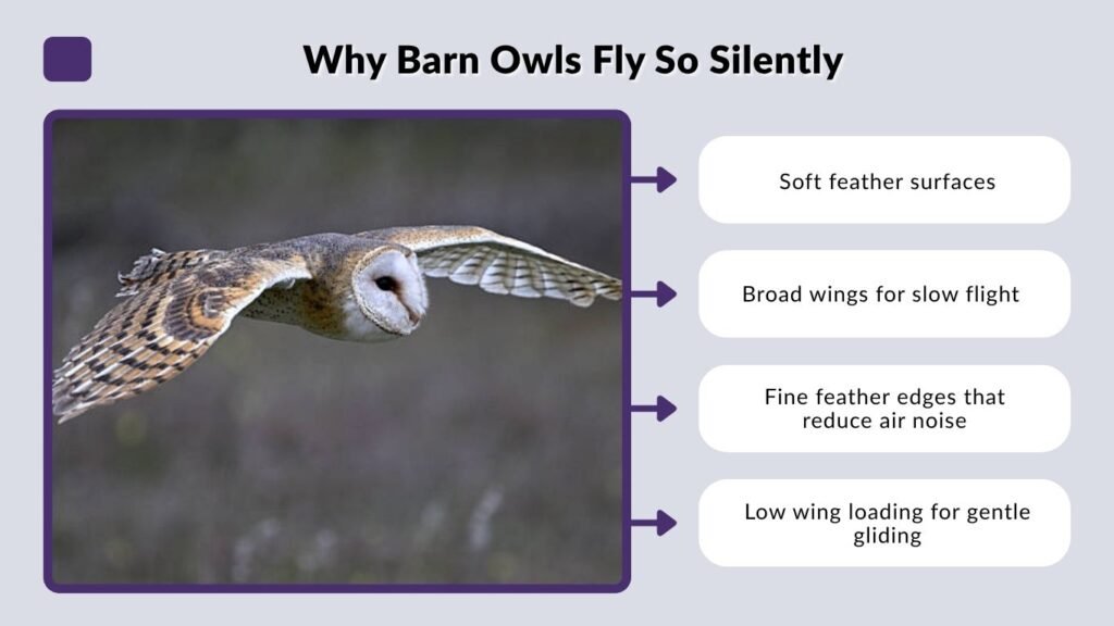 Why Barn Owls Fly So Silently