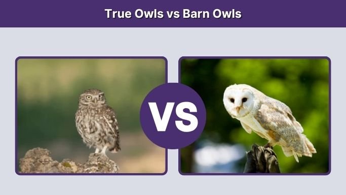 True Owls vs Barn Owls