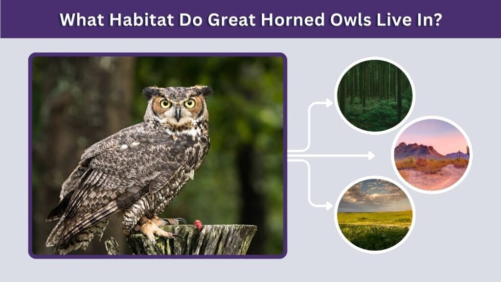 What Habitat Do Great Horned Owls Live In?