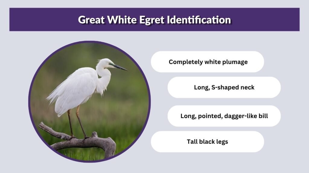 Great White Egret Identification