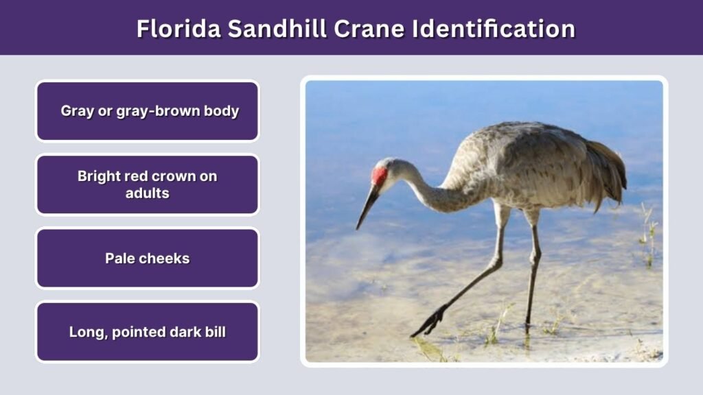 Florida Sandhill Crane Identification