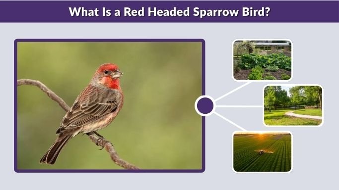 What Is a Red Headed Sparrow Bird?