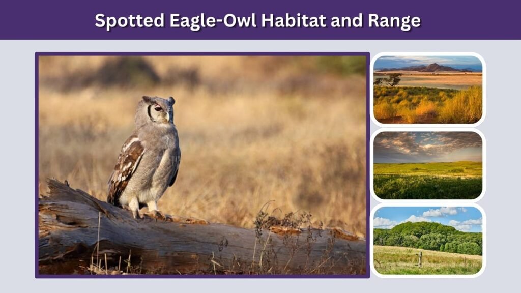 Spotted Eagle-Owl Habitat and Range